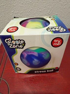 Blue Purple Green Stress Ball - Kids Learning Toy